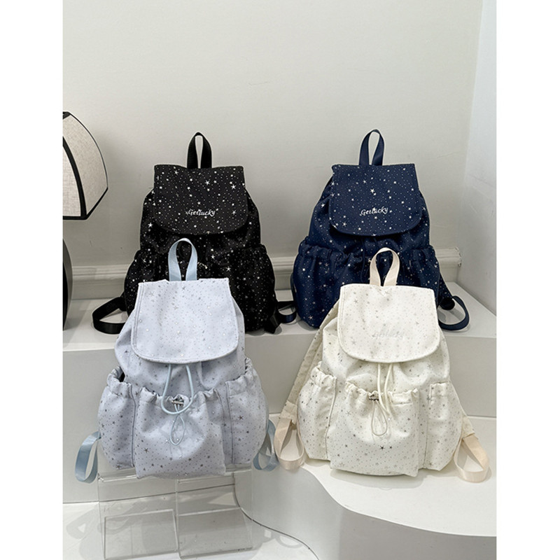 GC2 2026 Phong Cách Hàn Quốc Chấm Bi Nữ Như Ba Lô Thời Trang Đa Năng Dung Tích Lớn Học Sinh Schoolbag CG2