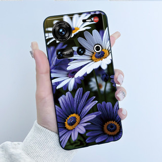 Vỏ Cho ZTE Nubia Z70 Ultra Z70s Ultra 5G Ốp Lưng Thẩm Mỹ Sang Trọng Dễ Thương Thoáng Mát Bé Trai Bé Gái Chống Sốc Đen Mờ Mềm Silicon