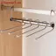 Móc treo quần ma thuật ZK 5 / 9 lớp Giá treo quần áo bằng thép không gỉ, 60-100 chiếc. VN