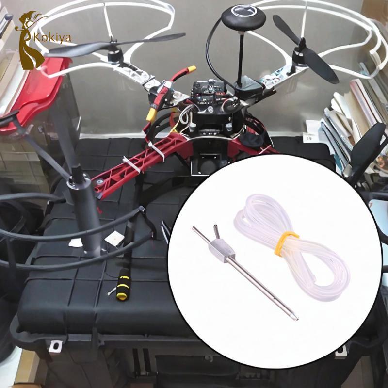 Đồng hồ đo tốc độ RC Airespeed Ống vi sai Pitot di động chắc chắn cho không khí