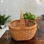 Giỏ dã ngoại CHEESELY, Giỏ đựng mây xây dựng chắc chắn dệt tay, Hộp đựng trái cây di động chất lượng cao ngoài trời