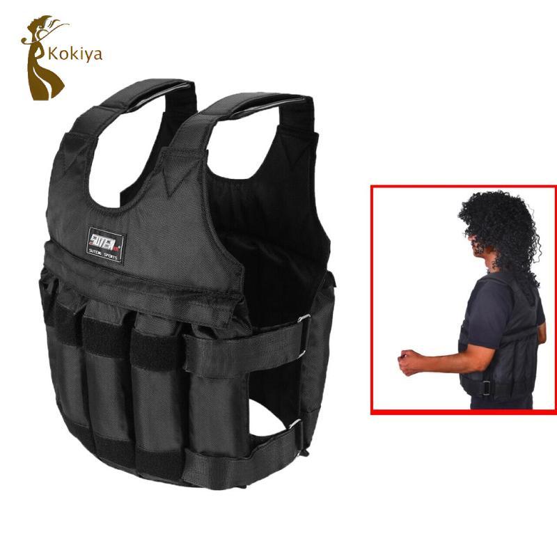 Áo tập nặng 50kg, có thể điều chỉnh, phù hợp với thiết bị tập luyện boxing và fitness