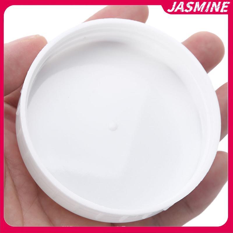 JASMINE 10pc Trắng Mason Đóng Hộp Bình Uống Nắp 70mm / 86mm Đường Kính Trong Vỏ Nhựa Không Lót Nắp Gân Nắp Bảo Quản Thay Thế JASMINE