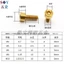 TC4 Hợp Kim Titan Chất Liệu Đầu Cốc Lục Giác Ổ Cắm Vít Hình Trụ Đầu Vít Xe Máy Vít Sửa Đổi M4M5