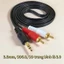 【COD】Dây cáp audio 1 ra 2, dài 1,5m, dây bền, truyền tải âm thanh rõ nét cho hệ thống nghe nhìn gia đình.
