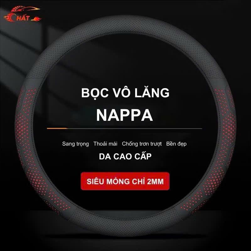 [TOP BÁN CHẠY] Bọc vô lăng da Nappa dành cho các dòng xe con và xe tải thiết kế mỏng ôm form