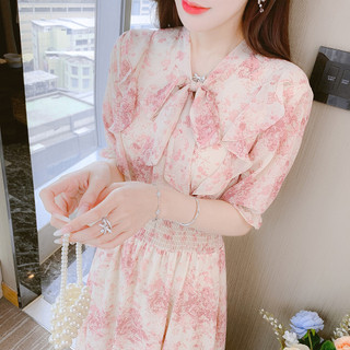 Đầm Maxi Hoa Hồng Dáng Dài – Váy Thanh Lịch Thời Trang Hàn Quốc