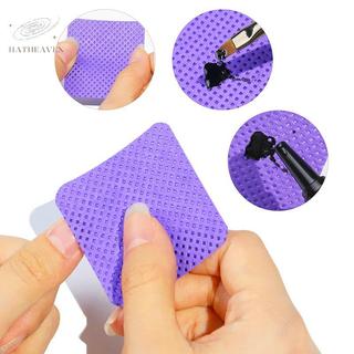 [hatheaven] Khăn lau móng tay miễn phí Lint 300 miếng, khăn lau keo nối mi, miếng lau dính, bông làm sạch đẹp