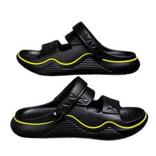 Men's new summer sandals PVC Men's dual-purpose non-slip water-resistant driving and casual beach sa