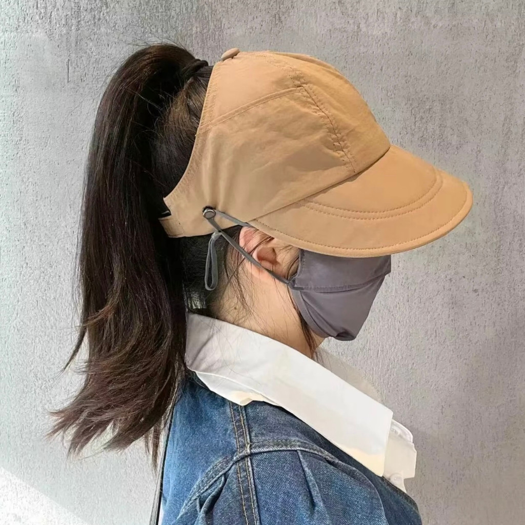 Mũ bucket hở chóp, mũ chống nắng chống tia UFP50+ có nút đeo khẩu trang thời trang Hàng Loại 1 {FREESHIP}