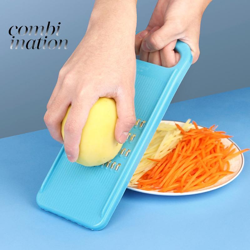 (TFT) Rau Quả Khoai Tây Mandolin Máy Thái Peeler Dicer Cutter Chopper Grater MỚI