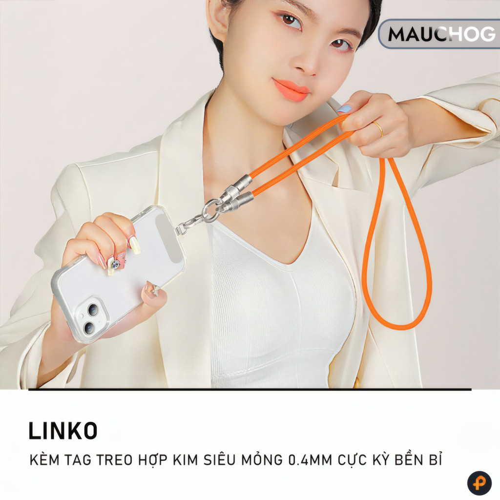 Dây Đeo Điện Thoại Kiêm Cáp Sạc Nhanh Độ Dài 30cm 90cm 120cm Cho iPhone iPad Macbook Airpods Samsung