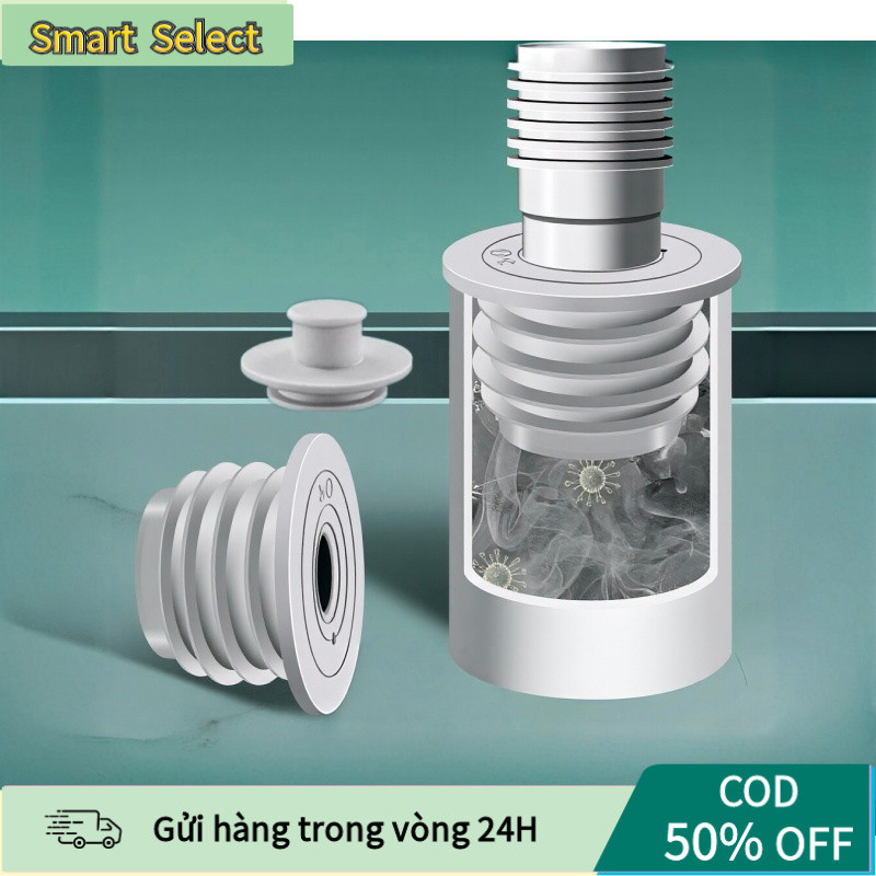 【COD】Vòng đệm và nút bịt chống mùi đa năng, kín khít, phù hợp cho lỗ thoát nước sàn, chậu rửa và vòi hoa sen.