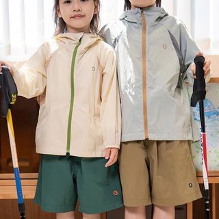 Áo chống nắng cho bé - Áo khoác UV mỏng nhẹ thoáng khí phối màu thể thao cho bé trai bé gái