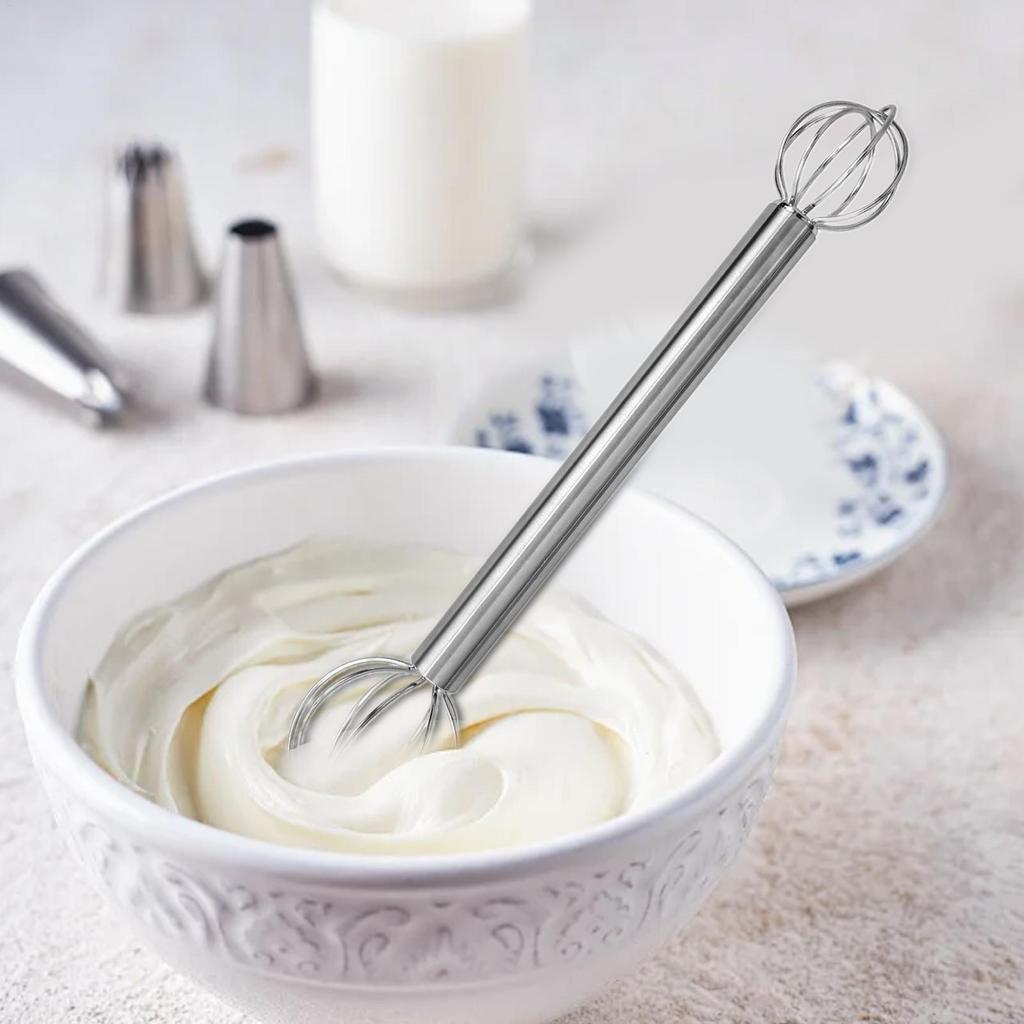 Thép không gỉ Miso Khuấy Dính Hai Đầu Đánh Kem Hướng Dẫn Sử Dụng Người Gửi Thìa Khuấy Thực Phẩm Máy Xay Sinh Tố Dụng Cụ Nhà Bếp mueadsyvn