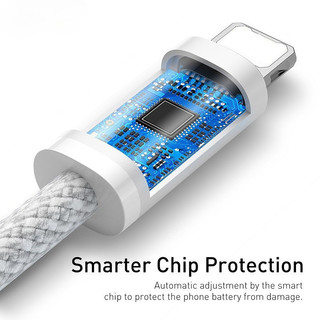 Dây Cáp  PD 20W Nối Đầu USB-C Sang Đầu L Sạc Nhanh Hỗ Trợ Truyền Dữ Liệu 480Mbps