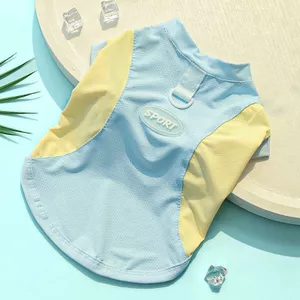 Mùa Hè Thoáng Mát Quần Áo Chó Mèo Chó Quần Áo Chống Côn Trùng Mùa Hè Phải Có Kem Chống Nắng Ice Silk Họa Tiết