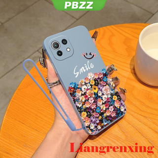 Ốp lưng xiaomi mi 11 lite xiaomi 11t xiaomi 11 lite 5g ne xiaomi 11t pro Vỏ điện thoại Vỏ mềm Bảo vệ silicon lỏng Vỏ chống sốc mịn thiết kế mới nụ cười hoạt hình YTXSH01