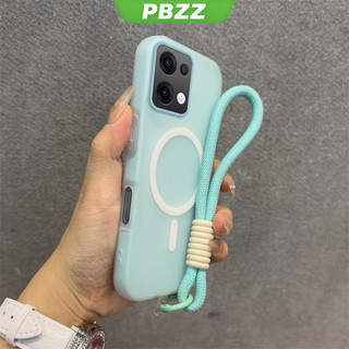 Ốp 2 Trong 1 Cho oppo Reno 13 14 pro 5G reno13 reno14 F 14F 13F 5G Vỏ Điện Thoại Chống Sốc Thiết Kế Mới Thẩm Mỹ Vỏ Thạch Màu Kép Có Dây Buộc Từ Tính Không Dây GDBSWX01