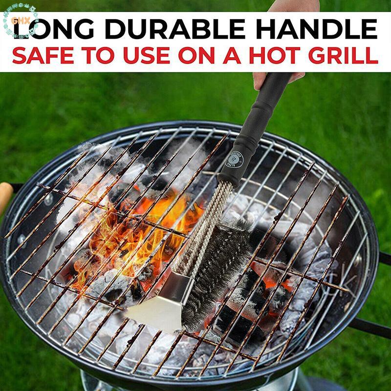 Cọ Vệ Sinh Vỉ Nướng bbq Bằng Thép Không Gỉ Tiện Dụng