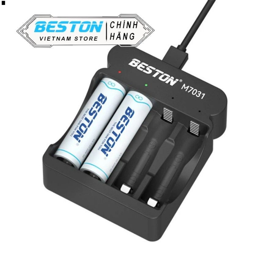 Combo sạc m7031 và 4 pin AA 1.5V Type-C - Sạc nhanh, an toàn.
