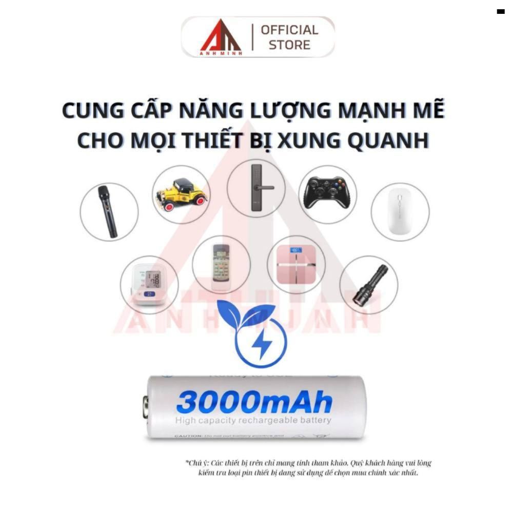 Pin sạc Beston AA / AAA 1.2V Dung lượng cao 3300mAh ... 600mAh Pin Tiểu 2A Pin Đũa 3A Chất Lượng Cao BT01