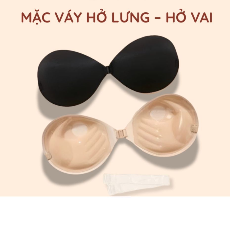 ÁO BRA DÁN NÂNG NGỰC SILICON CÀI TRƯỚC KHÔNG GỌNG HÌNH BÀN TAY P29 BC - Sam Botique