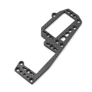 Sợi Carbon servo Baffle Cho Kyosho MP10 TO-266-MP10 RC Xe DIY Nâng Cấp Các Bộ Phận Sợi Carbon servo Ban Phụ Kiện Thay Thế