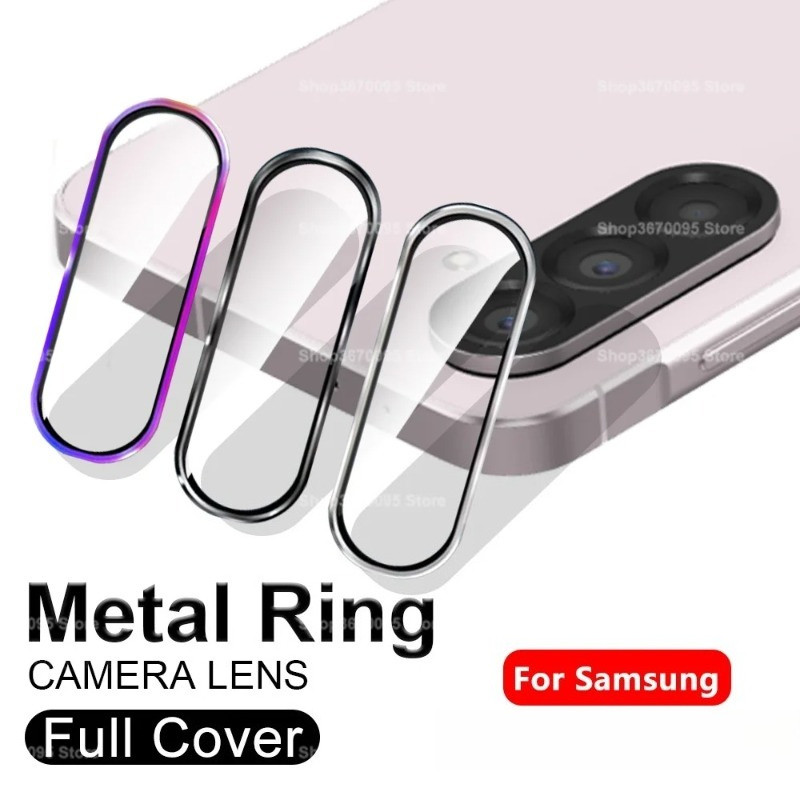Dành Cho SamsungA07 GalaxyA07 Hợp Kim Nhôm Ống Kính Máy Ảnh Kính Cường Lực Cho Samsung Galaxy A07 4G 5G Full Cover Kim Loại Camera Bảo Vệ Ống Kính Vòng Nắp