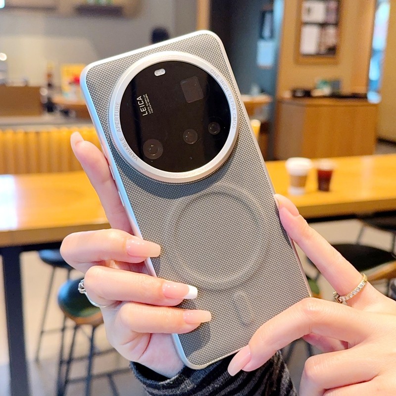 Dành Cho xiaomi 15Ultra Ốp Lưng Điện Thoại Sang Trọng 14Ultra Ba Gói Bạc 13Ultra Họa Tiết Kim Cương 12SUltra Đuôi Từ Tính