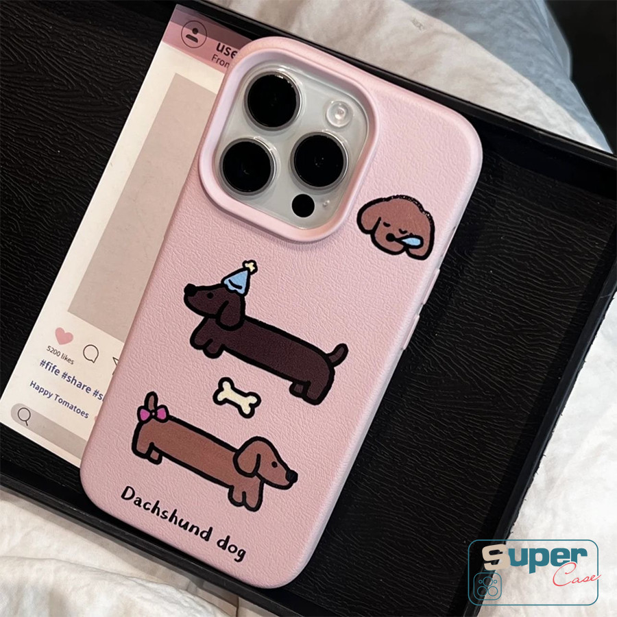 Ốp Lưng Cho Oppo Reno 14F 12F 14 13 12 10 12 Pro 8 7 8T 6 4F 5 5F A94 F19Pro 7Z 8Z 
Chó xúc xích buồn ngủ và xương của nó