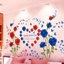 Dán Tường Đề Can Phòng Đầu Giường Phòng Ngủ Trang Trí Tường Giấy Dán Tường Tự Dính Phòng Khách Tivi Nền Dán Tường Dán Đề Can