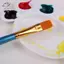 HFTOY 10 Chiếc Tóc Nylon Màu Nước Gouache Sơn Bàn Chải Hình Dạng Khác Nhau Đồ Dùng Nghệ Thuật ~