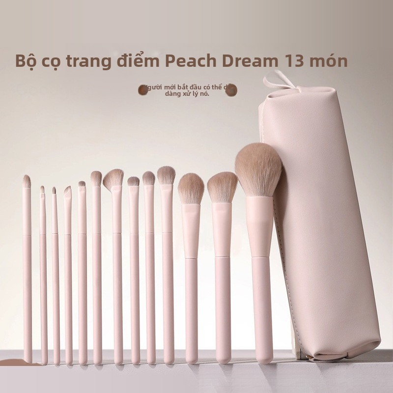 13 Bộ Bàn Chải Trang Điểm Blush Bàn Chải Phấn Mắt Bàn Chải Đường Viền Mũi Bóng Người Mới Bắt Đầu Sử Dụng Trang Điểm Trọn Bộ