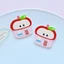 Set Charm Hello Kitty Táo Hồng Cute Mini Kawaii – Charm Mèo Kitty Nơ Tim Bóng Dễ Thương Trang Trí Dép Hot Trend