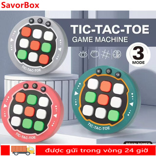 Trò chơi bu lông ngón chân SAVORBOX, Máy chơi game xếp hình 3 trong 1 cầm tay, Trò chơi bảng giáo dục điện tử giảm căng thẳng
