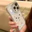 Mifft thỏ áp dụng cho 16 vỏ điện thoại iPhone17 kim cương lấp lánh sao vỏ 14/13/11Pro