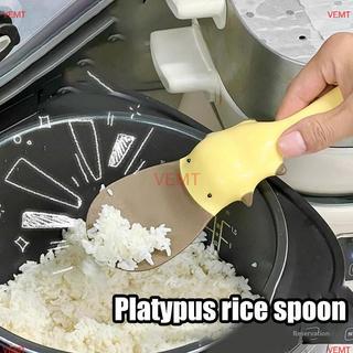 [VG] Thìa Cơm Platypus Dễ Thương Dụng Cụ Nhà Bếp Cho Nồi Cơm Giải Pháp Nấu Ăn Tại Nhà MỚI