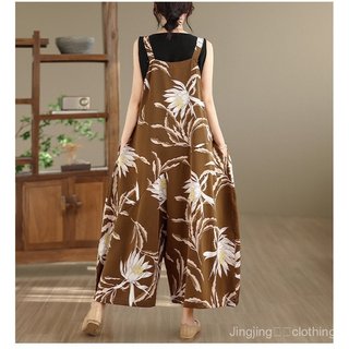 Áo liền quần ống rộng dáng rộng phong cách cổ điển - Khuyến mãi cho khách hàng mới