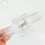 PUSKY Đơn Giản Cố Định Kẹp Sách Mờ Trong Suốt Giá Đỡ Trang Cho Công Cụ Đọc Sách Memo Clip Kawaii Phụ Kiện Bàn Làm Việc Thực Tế Lưu Ý VN
