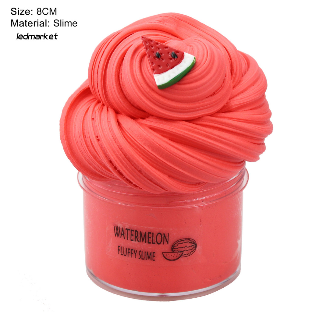(Ledmarket) 70ML Slime Toy Fluffy Anti-tear Co Giãn Cloud Slime Butter Sludge Toy để thư giãn