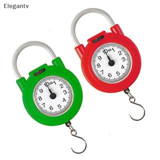 EGN 10kg Di Động Treo Cơ Cân Cá Hành Lý Nhà Bếp Cân Treo Tay Kỹ Thuật Số Độ Chính Xác Cao Cân Lò Xo N