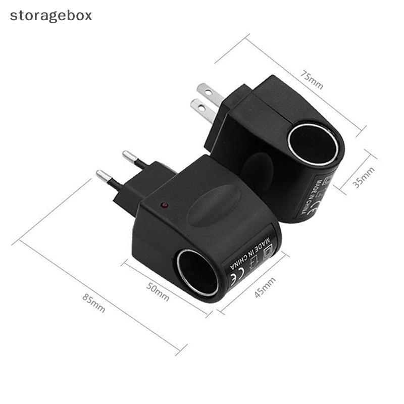 [Hộp lưu trữ] Phích cắm chuyển đổi đa năng 220V AC sang 12V DC Bộ chuyển đổi nguồn ô tô Soet Bộ chuyển đổi đẹp