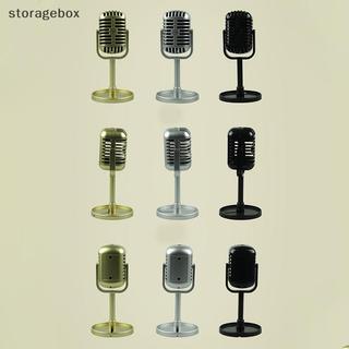 [Hộp lưu trữ] Micrô giọng hát năng động cổ điển Phong cách cổ điển Mic đa năng Mẫu đứng đẹp