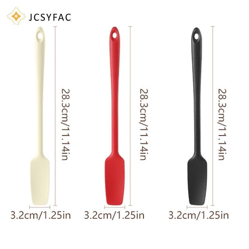 JCSYFAC Bình Silicon Thìa Đa Năng Trải Cho Lọ Bơ Đậu Phộng Thạch Sô Cô La Xay Trộn Cạp Mới