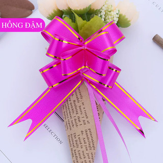Nơ rút gói quà Combo 30 sang trọng - Phụ kiện không thể thiếu để trang trí Tết, decor sự kiện tạo điểm nhấn cho quà tặng