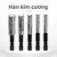 Bộ 5 Mũi Khoan Kim Cương Chuôi Lục Giác 6-12 Mm Cho Gạch Men Khô Đá Cẩm Thạch Đá Hoa Cương Vitrified Ngói Lỗ Dụng Cụ Mở