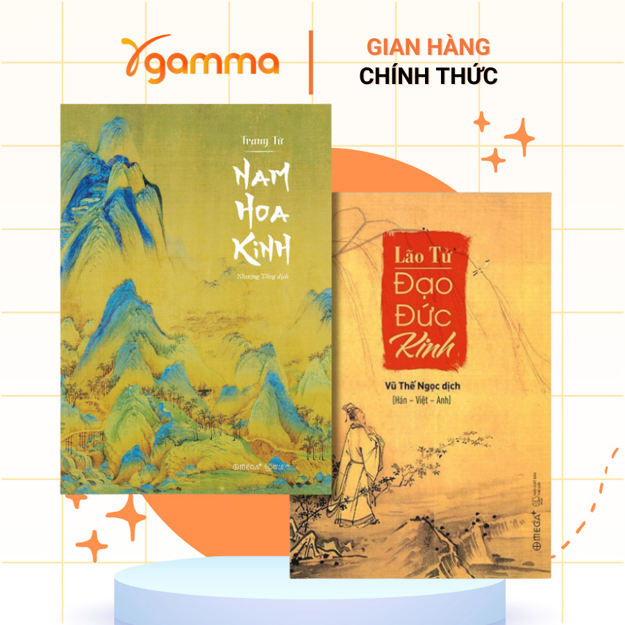 Sách - Lẻ/Combo Nam Hoa Kinh + Đạo Đức Kinh - Lão Tử (Omega plus)