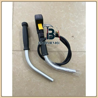 Tay ga mỏ vịt máy cắt cỏ , tay lái trái máy cắt cỏ, (Nhôm dày)