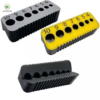 ⭐GROUS⭐Drilling Guide Jig ABS Plastic Precise Hole Alignment Anti-slip Fixation